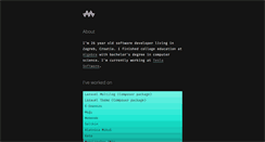 Desktop Screenshot of karlomikus.com